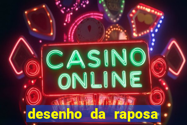 desenho da raposa do cruzeiro para colorir
